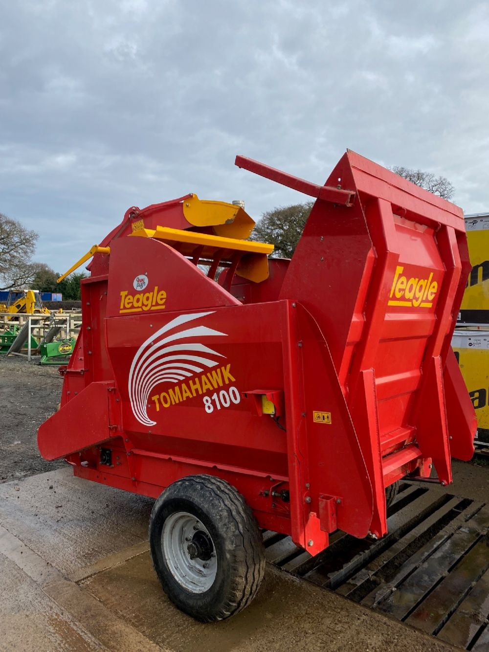 Teagle 8100 straw chopper